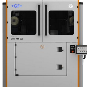 Bild der GF-CUT-AM-500 von GF Machining Solutions zur Nachbearbeitung der 3D-Metalldruck-Bauteile bei 3D-Manufacturing